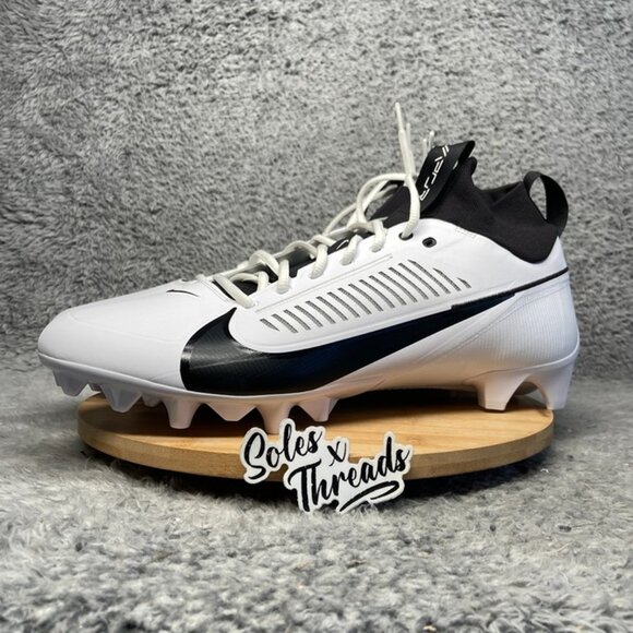 Nike Vapor Edge Pro 360 2 Football Size 15 Men White Black FZ4267-100 - Picture 4 of 6